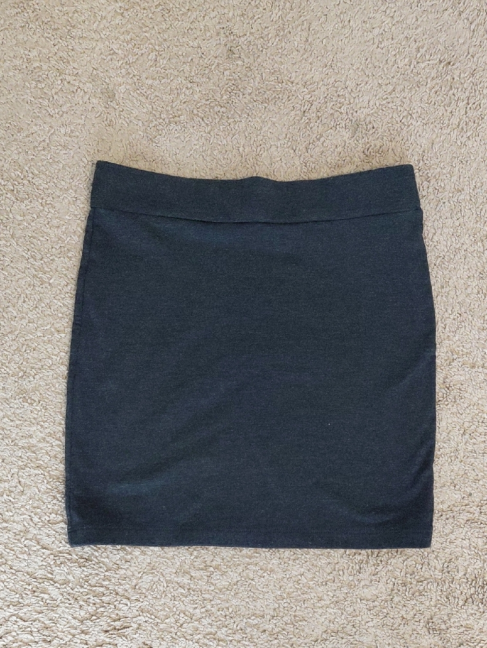 Forever 21 Charcoal Gray Miniskirt, Size M